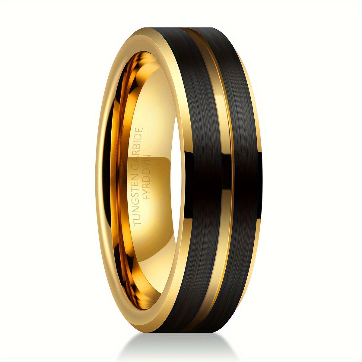 6mm/8mm Tungsten Carbide Wedding Band Ring For Men & Women