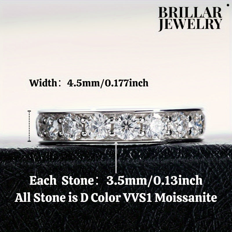 BRILLAR-D-Colorless VSS1 High-Quality Moissanite