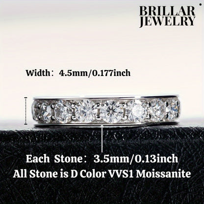 BRILLAR-D-Colorless VSS1 High-Quality Moissanite